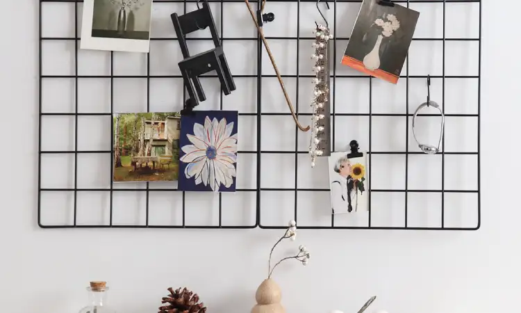 Wall Grid Organizer, Sumber: amazon.com