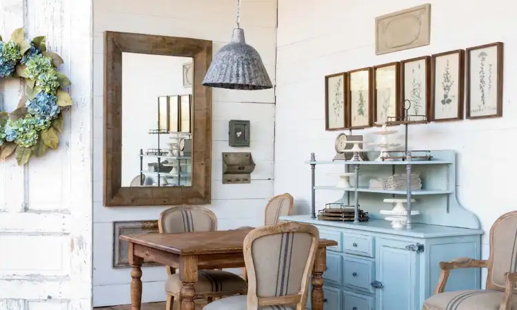 Gaya interior vintage rustic, Sumber: vintageshopper.com