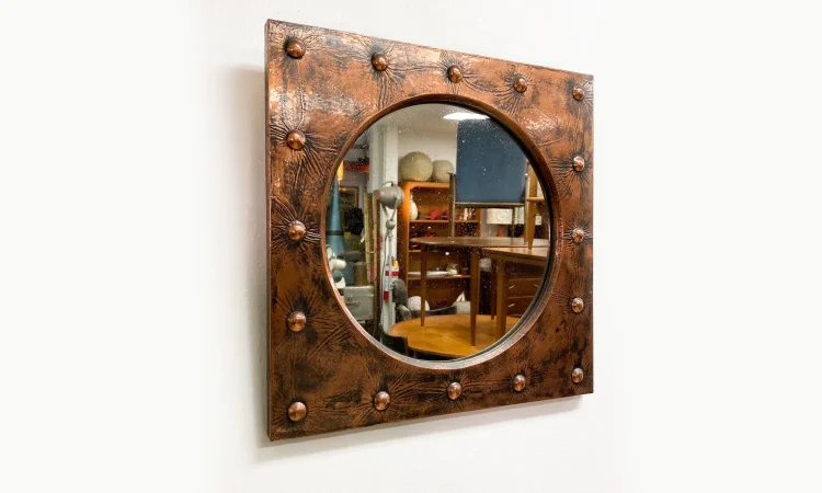 Cermin antik tembaga, Sumber: thedesignark.com.au
