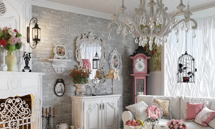 Decor shabby chic, Sumber: dropinblog.net