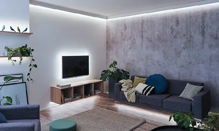 Indirect lighting, Sumber: gira.com