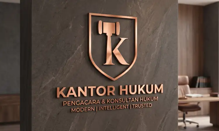 Logo tembaga untuk kantor, Sumber: AI