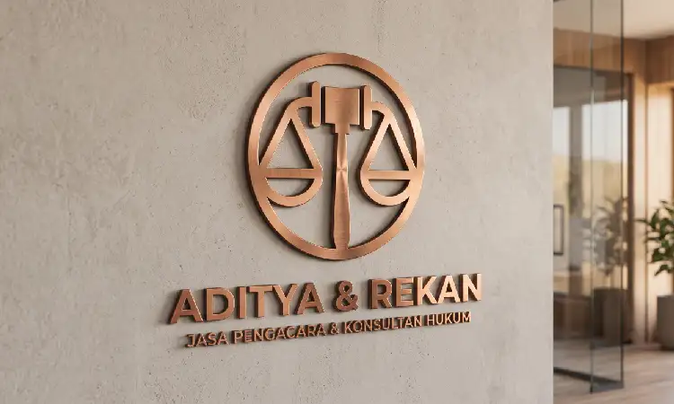 Logo untuk kantor pengacara, Sumber: AI